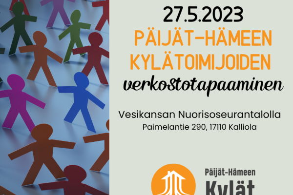 Kylien verkostotapaaminen Paimelassa 27.5.