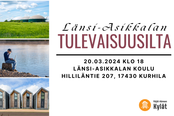 Länsi-Asikkalan tulevaisuusilta 20.3.