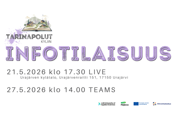 Tarinapolut kyliin – INFOTILAISUUS